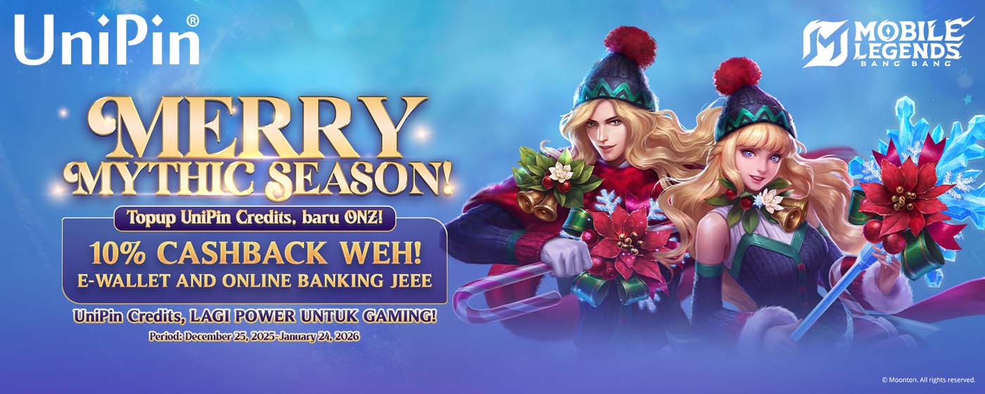 🎄✨ Jom Power Up dengan UniPin Credits! ✨🎄